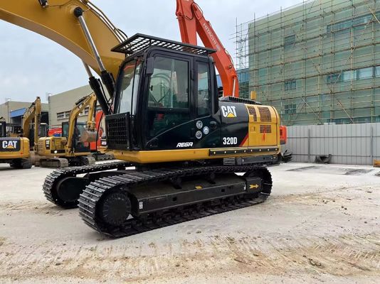 Caterpillar 320D Gebruikte CAT-graafmachine gemaakt in Japan voor de bouw 320B 320C 320D