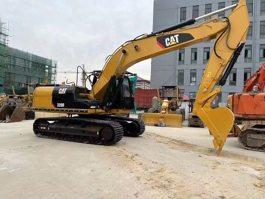 Caterpillar 320D Gebruikte CAT-graafmachine gemaakt in Japan voor de bouw 320B 320C 320D