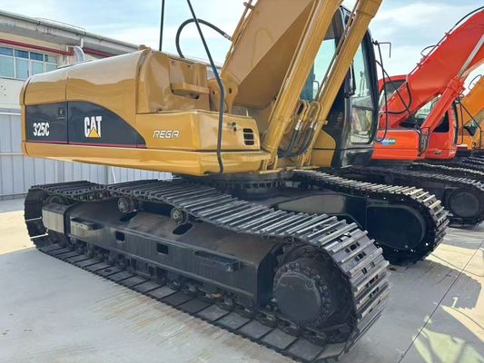 Hydraulische gebruikte Caterpillar 325C graafmachine Zichtbaarheid en veiligheid voor de bouw