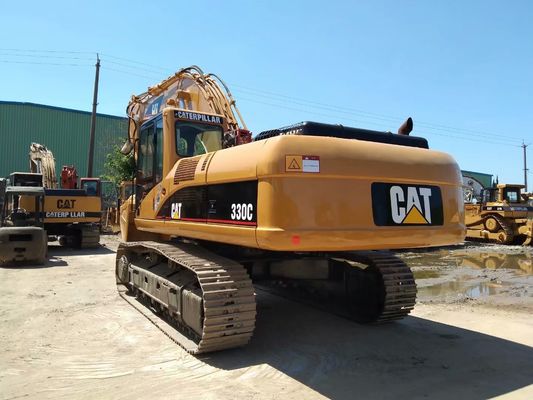 2001 Jaar Gebruikte Crawler gemonteerde graafmachine Caterpillar 330C CAT C9 Motor 250 pk