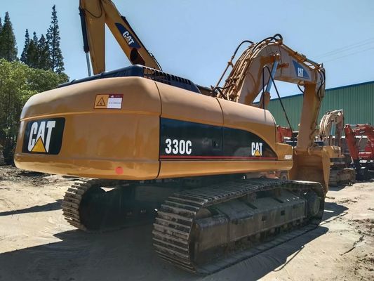 2001 Jaar Gebruikte Crawler gemonteerde graafmachine Caterpillar 330C CAT C9 Motor 250 pk