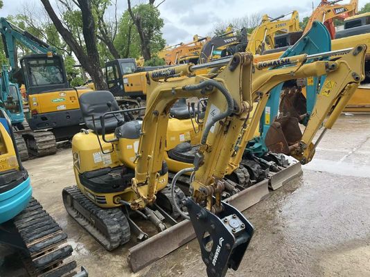 Japan Komatsu PC10MR-2 Tweedehands graafmachine voor binnenwerk