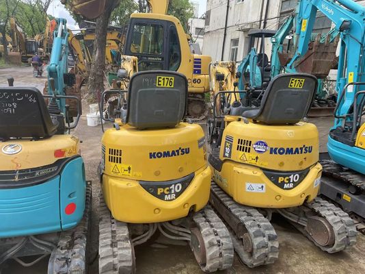 Japan Komatsu PC10MR-2 Tweedehands graafmachine voor binnenwerk