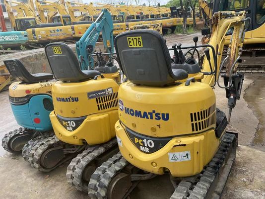 Japan Komatsu PC10MR-2 Tweedehands graafmachine voor binnenwerk