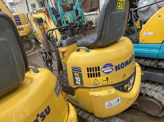 Japan Komatsu PC10MR-2 Tweedehands graafmachine voor binnenwerk