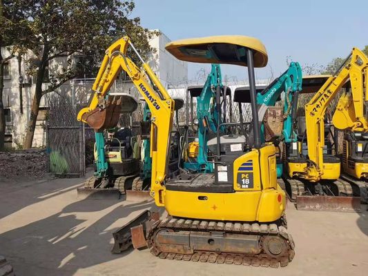 Originele Japanse PC18MR-3 Tweedehands Komatsu graafmachine voor mijnbouw en bouw
