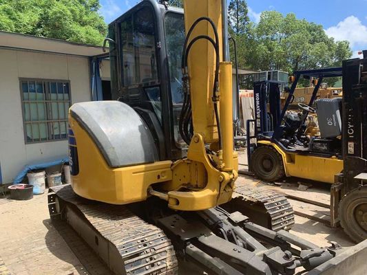 Gebruikte PC50MR-2 Komatsu Mini Digger gesloten cabine voor bouwplaats