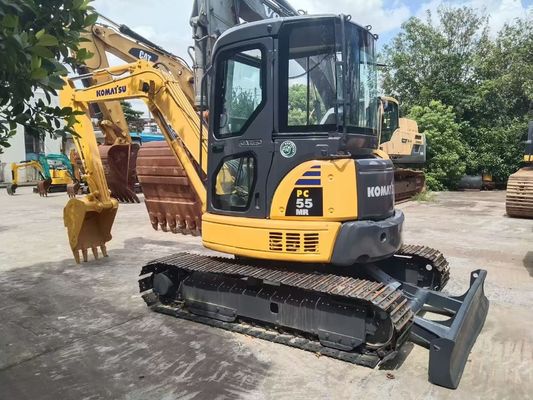 Gebruikte Komatsu PC55MR 2 Mini Japanse originele energiezuinige High Performance