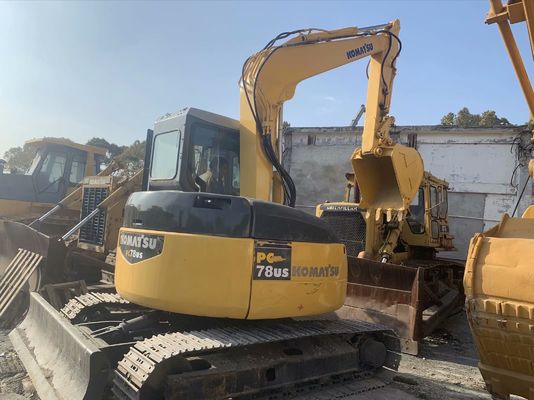 PC78US-6NO Gebruikte graafmachine Originele kleur Tweedehands Komatsu graafmachine