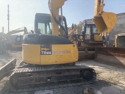 PC78US-6NO Gebruikte graafmachine Originele kleur Tweedehands Komatsu graafmachine