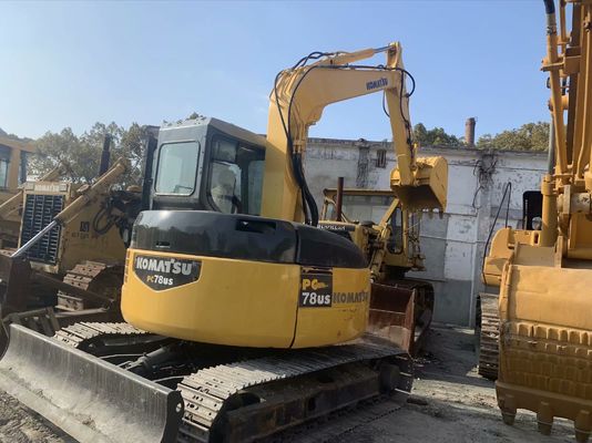 PC78US-6NO Gebruikte graafmachine Originele kleur Tweedehands Komatsu graafmachine