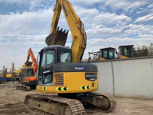 PC128US-2E Gebruikte Komatsu graafmachine 13 ton graafmachine hoge precisie