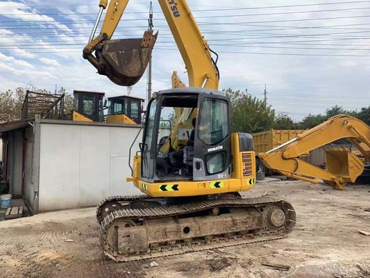 PC128US-2E Gebruikte Komatsu graafmachine 13 ton graafmachine hoge precisie