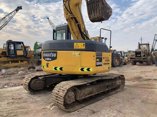 PC128US-2E Gebruikte Komatsu graafmachine 13 ton graafmachine hoge precisie
