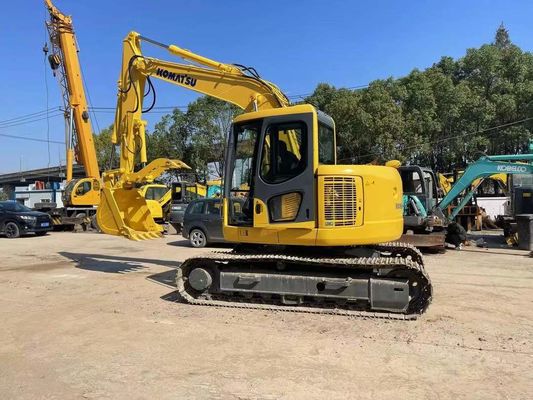 PC128US-8 Gebruikte Komatsu-graafmachine Hydraulische duim mini-kruipergraafmachine