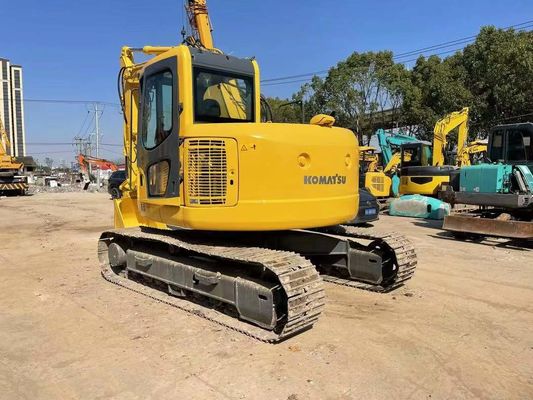 PC128US-8 Gebruikte Komatsu-graafmachine Hydraulische duim mini-kruipergraafmachine