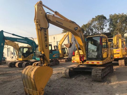 Energiebesparend Gebruikt Komatsu PC130 6 Crawler Hoge stabiliteit Originele kleur