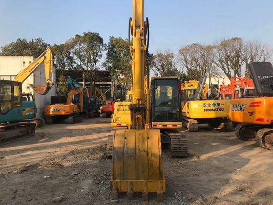 Energiebesparend Gebruikt Komatsu PC130 6 Crawler Hoge stabiliteit Originele kleur