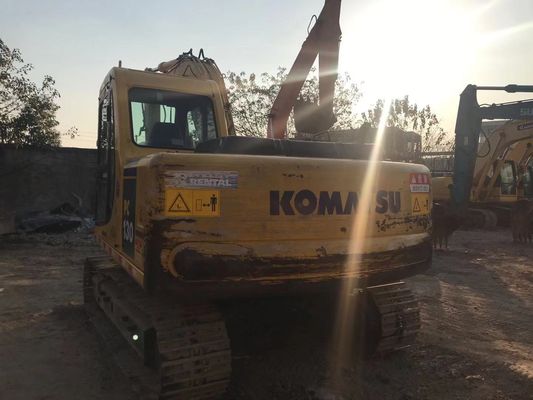 Energiebesparend Gebruikt Komatsu PC130 6 Crawler Hoge stabiliteit Originele kleur
