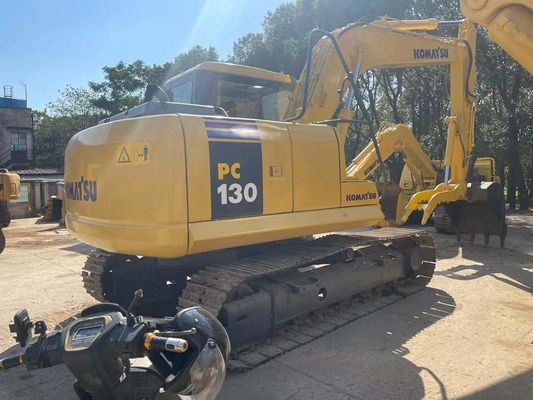 Originele Japanse PC130-7 Gebruikte Komatsu Crawler Graafmachine Met Hydraulische Duim
