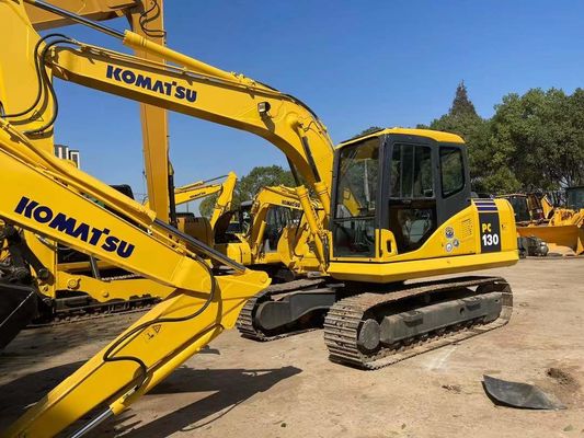 Originele Japanse PC130-7 Gebruikte Komatsu Crawler Graafmachine Met Hydraulische Duim