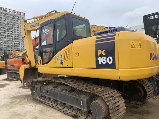 Japan Komatsu PC160LC-7 Mini Crawler Graafmachine Tweedehands Met Krachtige Motor
