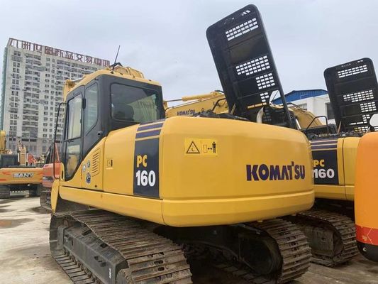 Japan Komatsu PC160LC-7 Mini Crawler Graafmachine Tweedehands Met Krachtige Motor