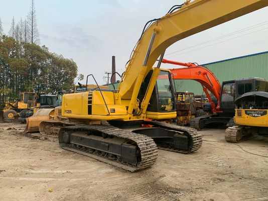 Hoge efficiëntie Gebruikte Komatsu PC200 6 Graafmachine Origineel Japan Krachtig