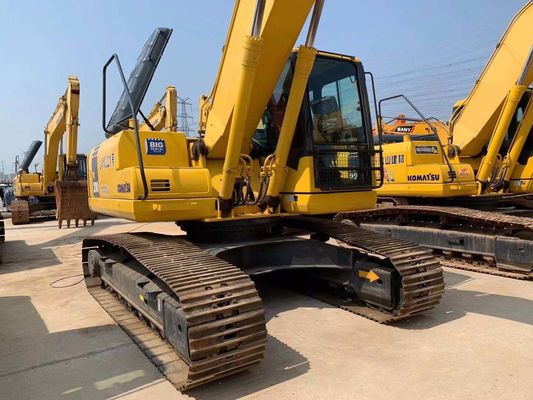 Gemakkelijke bediening Gebruikte Komatsu graafmachine PC200-7 Originele Japanse 20 ton graafmachine