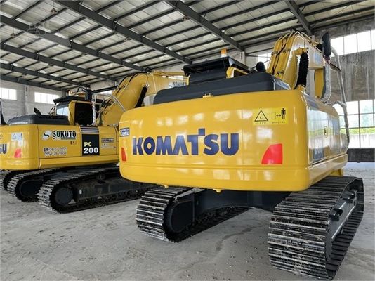 PC200-8 Gebruikte Komatsu graafmachine Japanse onderhoudsvriendelijke tweedehands gravers