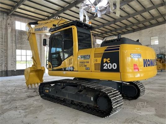 PC200-8 Gebruikte Komatsu graafmachine Japanse onderhoudsvriendelijke tweedehands gravers