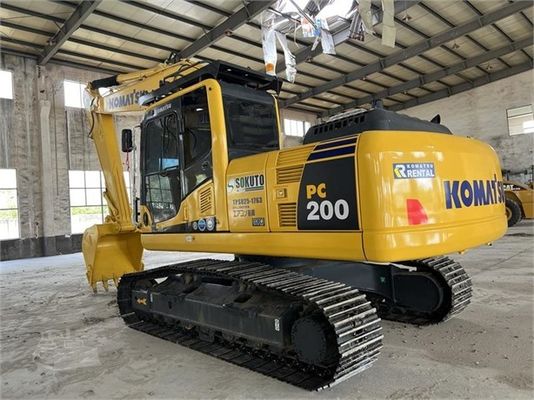 PC200-8 Gebruikte Komatsu graafmachine Japanse onderhoudsvriendelijke tweedehands gravers