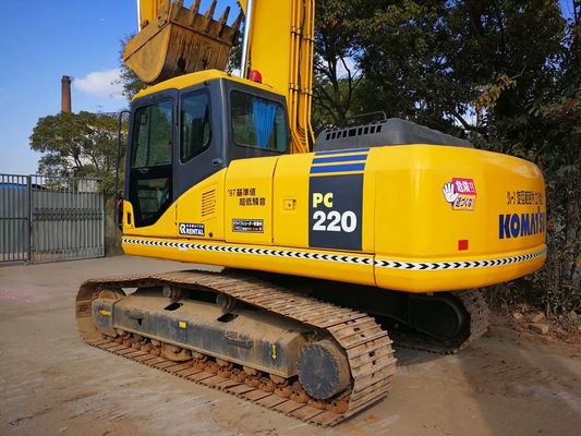 PC220-7 Crawler Gebruikte Komatsu graafmachine Originele Japan Gemakkelijk onderhoud