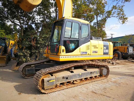 PC220-7 Crawler Gebruikte Komatsu graafmachine Originele Japan Gemakkelijk onderhoud