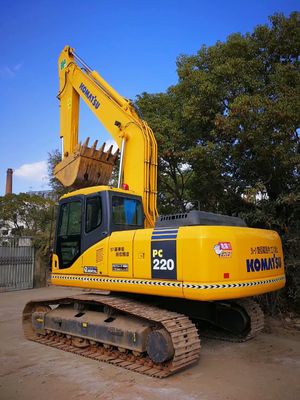PC220-7 Crawler Gebruikte Komatsu graafmachine Originele Japan Gemakkelijk onderhoud