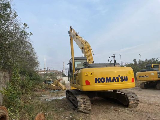 Origineel Japan Gebruikte Komatsu Graafmachine PC220-7 Crawler Met 18 Meter Lange Arm