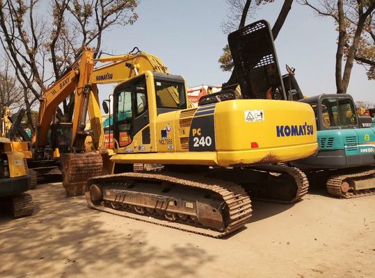 Originele kleur Gebruikte Komatsu graafmachine PC240-8 Gebruikte Crawler graafmachine
