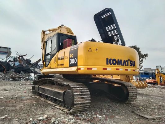 PC300-7 Gebruikt 30 ton Komatsu graafmachine Vermoeidheidsbestand Lage geluidssnelheid Voor mijnbouw