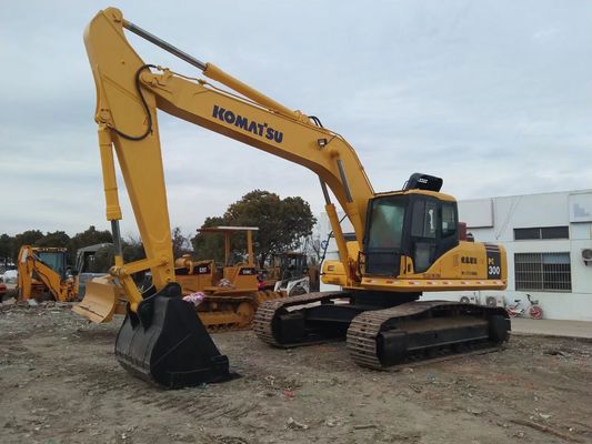PC300-7 Gebruikt 30 ton Komatsu graafmachine Vermoeidheidsbestand Lage geluidssnelheid Voor mijnbouw