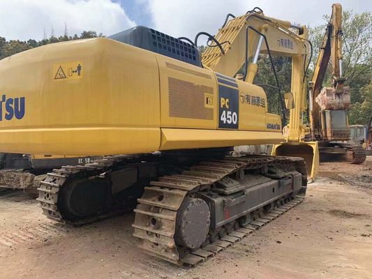 Veiligheidsoperatie Gebruikte Komatsu Mini Graafmachine PC450-7 Originele Japan