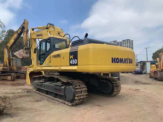 Veiligheidsoperatie Gebruikte Komatsu Mini Graafmachine PC450-7 Originele Japan