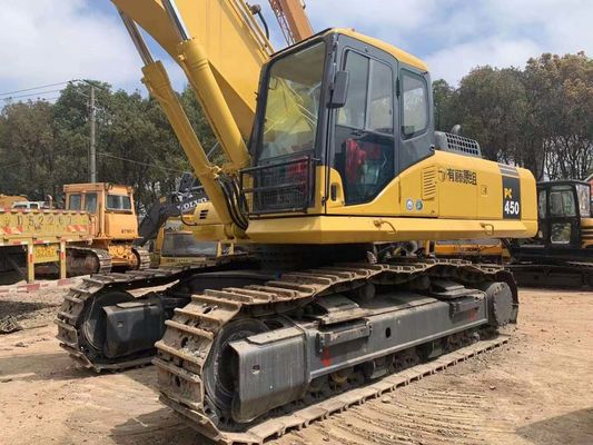 Veiligheidsoperatie Gebruikte Komatsu Mini Graafmachine PC450-7 Originele Japan