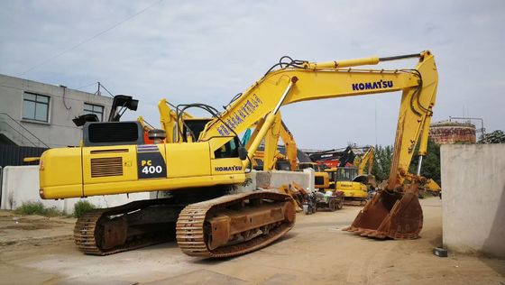 Originele kleur Gebruikte Komatsu graafmachine PC400-8 Crawler 40 ton graafmachine