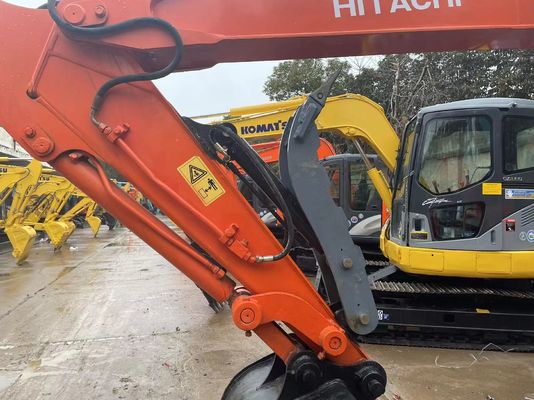 Originele Japanse Hitachi ZX60 Mini Crawler Graafmachine Met Hydraulische Duim