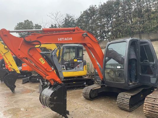 Originele Japanse Hitachi ZX60 Mini Crawler Graafmachine Met Hydraulische Duim