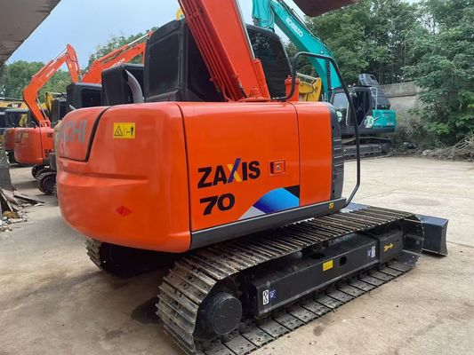 Originele Japanse gebruikte graafmachine ZX70 Gebruikte Hitachi graafmachine Crawler met blad