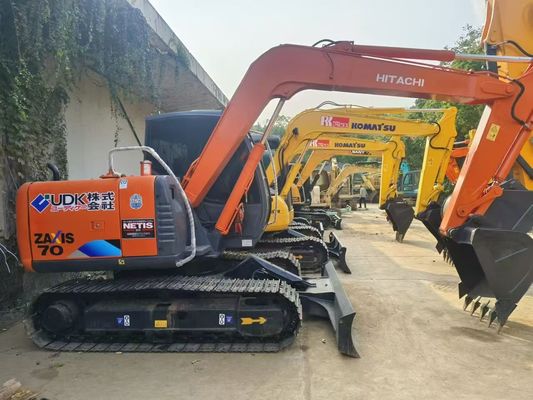 Originele Japanse gebruikte graafmachine ZX70 Gebruikte Hitachi graafmachine Crawler met blad
