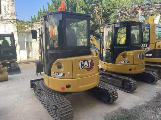 Energie-efficiëntie Gebruikte CAT-graafmachine Crawler Caterpillar 303.5 E CR Roestvrij