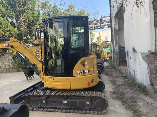 Energie-efficiëntie Gebruikte CAT-graafmachine Crawler Caterpillar 303.5 E CR Roestvrij