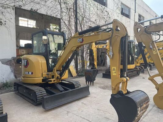 Energie-efficiëntie Gebruikte CAT-graafmachine Crawler Caterpillar 303.5 E CR Roestvrij